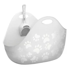 LitterLocker® Litter Box -Trixie || Savic || Hill's Science Plan Sales 84796 pla habapet ll litterbox weiss hs 02 8