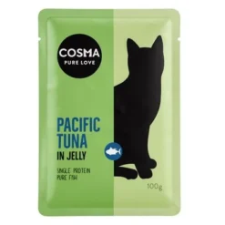 Cosma Original Pouches In Jelly Saver Pack 24 X 100g -Trixie || Savic || Hill's Science Plan Sales 85209 pla cosma original pacifictuna pouch100g 7
