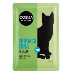 Cosma Original Pouches In Jelly Saver Pack 24 X 100g -Trixie || Savic || Hill's Science Plan Sales 85210 pla cosma original skipjacktuna pouch100g 6
