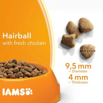 IAMS For Vitality Adult Hairball Reduction Fresh Chicken Dry Cat Food 2 IAMS For Vitality Adult Hairball Reduction Fresh Chicken Dry Cat Food - Image 2