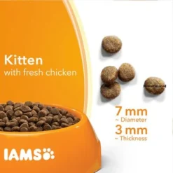 IAMS For Vitality Kitten Fresh Chicken Dry Cat Food 8 IAMS For Vitality Kitten Fresh Chicken Dry Cat Food -Trixie || Savic || Hill's Science Plan Sales 8710255127736 4 5