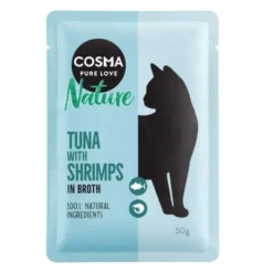 Cosma Nature Pouches Saver Pack 18 X 50g -Trixie || Savic || Hill's Science Plan Sales 99426 pla cosma nature tunashrimps 50g 9 8