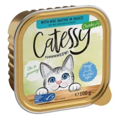 Catessy Trays Mixed Packs Mega Saver Pack 64 X 100g 12 Catessy Trays Mixed Packs Mega Saver Pack 64 X 100g -Trixie || Savic || Hill's Science Plan Sales catessy chunks saitheinsauce 100g 1000x1000 8