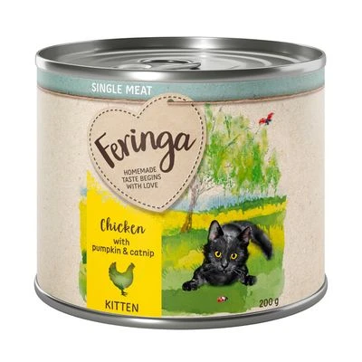 Feringa Single Meat Kitten Saver Pack 12 X 200g 2 Feringa Single Meat Kitten Saver Pack 12 X 200g - Image 2