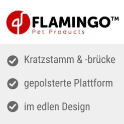 Flamingo Cat Tree Gene -Trixie || Savic || Hill's Science Plan Sales flamingo kratzbaum gene usps 1