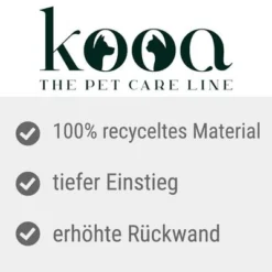 Kooa Cat Litter Tray - 100% Recycled Plastic -Trixie || Savic || Hill's Science Plan Sales kooa schalentoilette aus 100 recyceltem plastikm ll usps 4