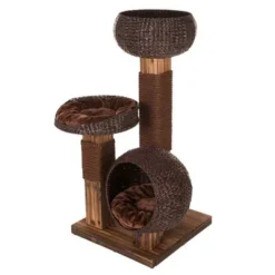 Scorched Wood Cat Tree -Trixie || Savic || Hill's Science Plan Sales kratz 59370 6 4