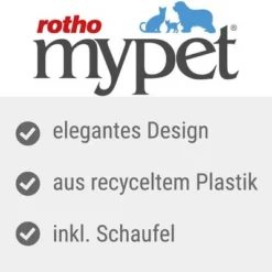 Rotho MyPet Cat Litter Tray BIALA -Trixie || Savic || Hill's Science Plan Sales mypet katzentoilette biala usps 0