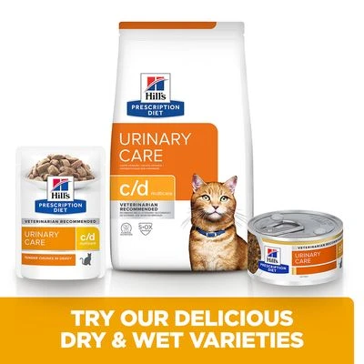 Hill's Prescription Diet Feline C/d Multicare Urinary Care - Chicken - Image 7