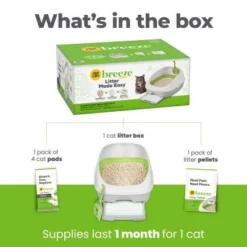 Purina Tidy Cats Breeze Cat Litter System -Trixie || Savic || Hill's Science Plan Sales putidccbrewh22fosh1aarem 1