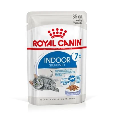 Royal Canin Indoor Sterilised 7+ In Jelly 2 Royal Canin Indoor Sterilised 7+ In Jelly - Image 2