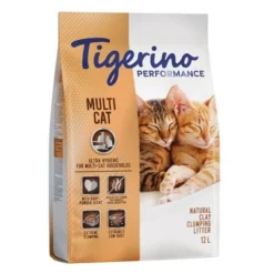 Tigerino Performance Cat Litter - Special Price!* 11 Tigerino Performance Cat Litter - Special Price!* -Trixie || Savic || Hill's Science Plan Sales tigerino performance multi 12kg 1000x1000 4