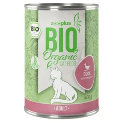 Zooplus Bio Organic Adult Saver Pack 24 X 400g 13 Zooplus Bio Organic Adult Saver Pack 24 X 400g -Trixie || Savic || Hill's Science Plan Sales zooplus bio cat adult duck 400g 1000x1000 9